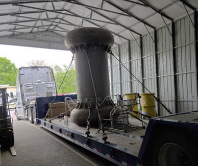 A GE-2000 is used to ship spent fuel to the Savannah River Site for storage and reprocessing 