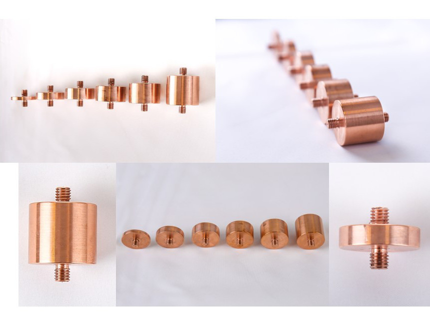 Copper adaptors for 3He Insert and Dilution Refrigeration Experiments ​