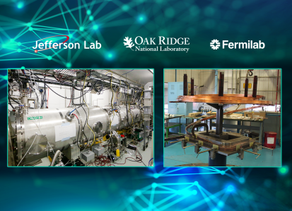 ORNL’s Proton Power Upgrade (PPU) project formed strategic alliances with the Thomas Jefferson National Accelerator Facility to produce the PPU cryomodules and with the Fermi National Accelerator Laboratory to fabricate the PPU magnets. Credit: Fermilab