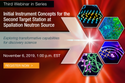 Webinar: Initial Instrument Concepts for Spallation Neutron Source Second Target Station