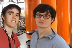 Michael Waddell and Patrick Nave took the challenge of ORNL's Challenge Program this summer head-on. Michael, from Columbia University, and Patrick, from Florida State University, ended their internships last week with both national laboratory experience and successful research projects.