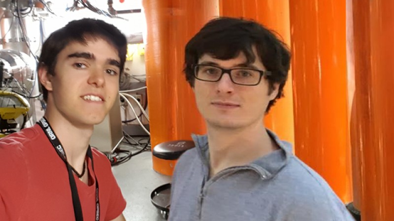 Michael Waddell and Patrick Nave took the challenge of ORNL's Challenge Program this summer head-on. Michael, from Columbia University, and Patrick, from Florida State University, ended their internships last week with both national laboratory experience and successful research projects.