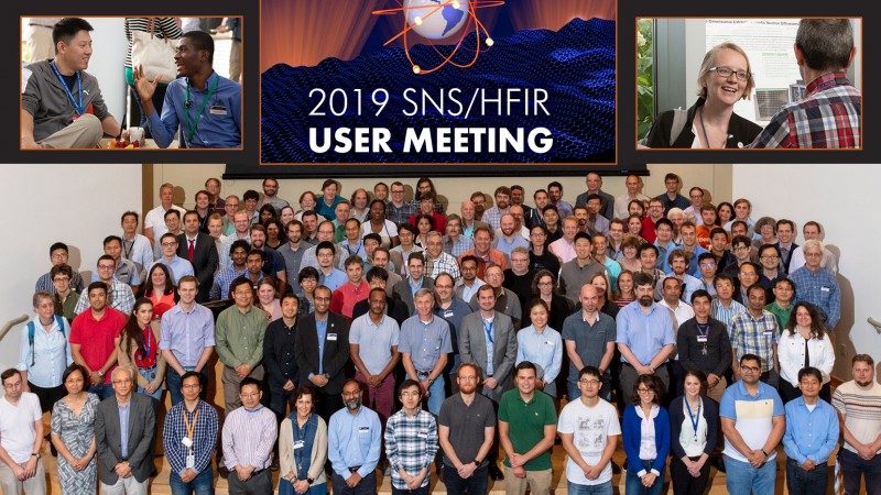 The 2019 Neutron Scattering User Meeting was held at ORNL, June 4th-5th, and attended by more than 250 members of the global neutron research community. (Credit: ORNL/Megan Jamerson, Carlos Jones)