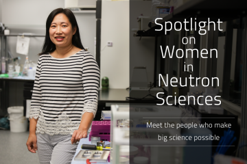 Carrie Gao is a scientific associate in ORNL’s Neutron Scattering Division, supporting the EQ-SANS and USANS beamlines. She provides operation support for the neutron scattering program, serving as the bridge between the facility operation groups and the instrument team. In her spare time, Carrie enjoys hiking, rafting, and exploring nature with her family, and doing crafts with her children. (ORNL/Genevieve Martin)